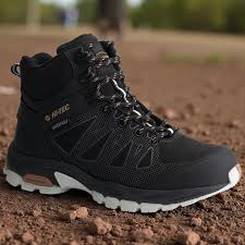 HI TEC RAVEN MID WP WOMENS - BLACK/CORK