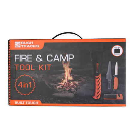 BUSH TRACKS FIRE AND CAMP SET