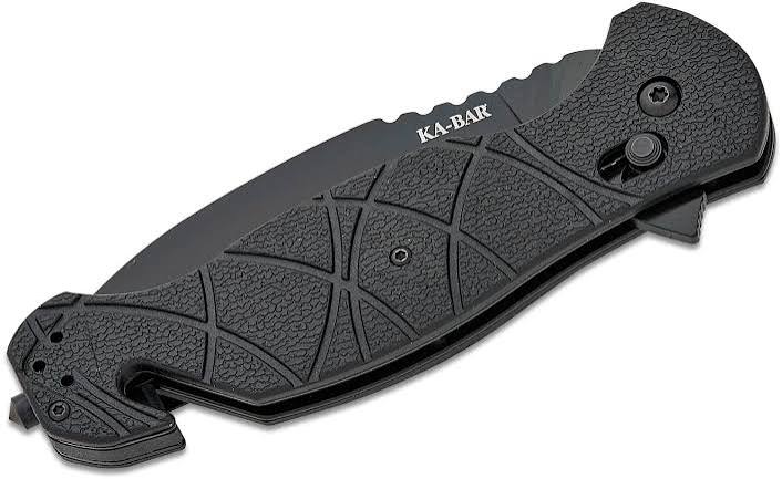 Ka-bar 3085 Coytu Folding Knife 3.5 Aus-8 Drop Point Bl