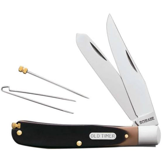 OLD TIMER BEAR HEAD TRAPPER 4 1/8