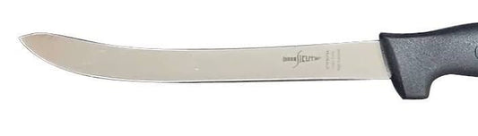 SICUT 8" CURVED FILLET KNIFE - BLACK HANDLE