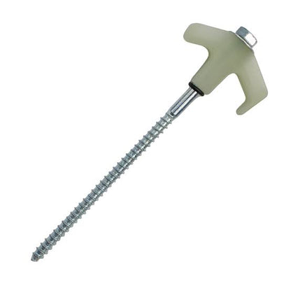 SUPEX GLOW-IN-THE-DARK SCREW IN TENT PEG
