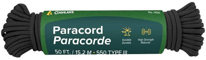 COGHLANS PARACORD 50FT