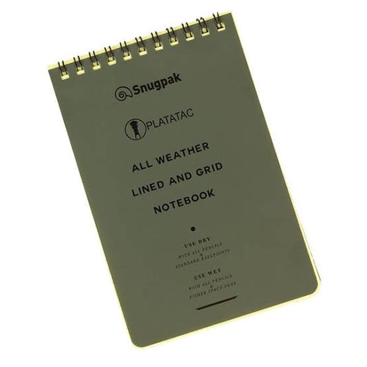 PLATATAC ALL WEATHER NOTEBOOK
