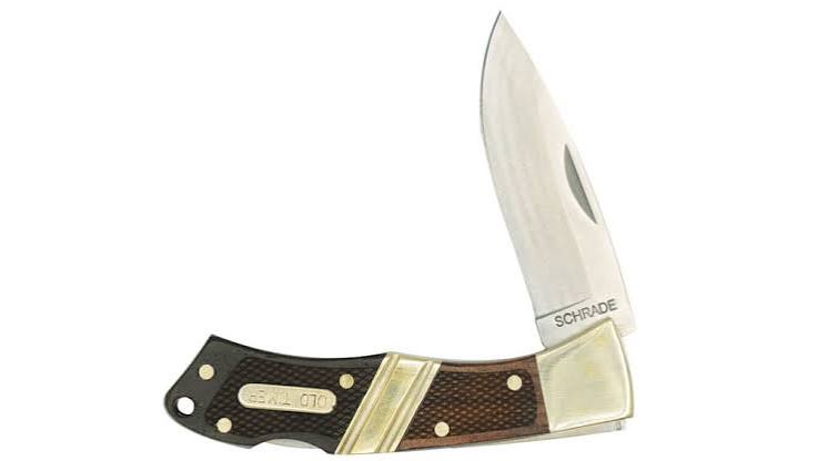 Old Timer Mountain Beaver With Leather Sheath