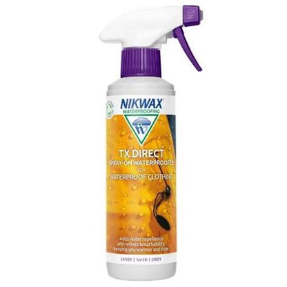 Nikwax TX Direct Spray on Clothing Proofer 300ML
