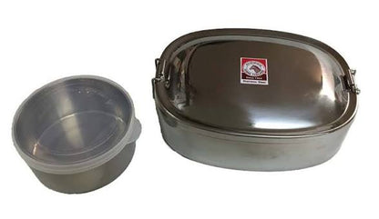 Zebra Oval Lunch Box w/ Smart Lock