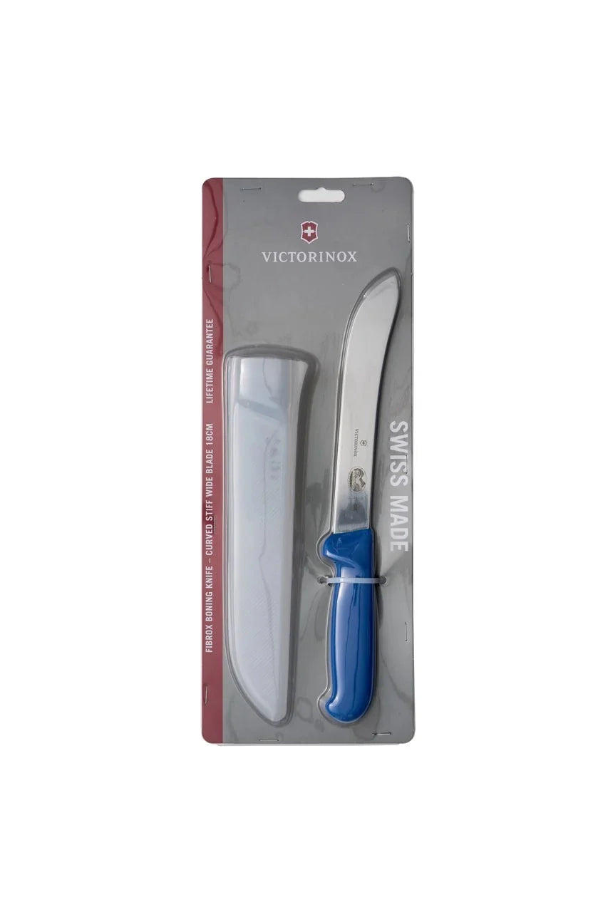 VICTORINOX FIBROX 18CM CURVED BONING KNIFE