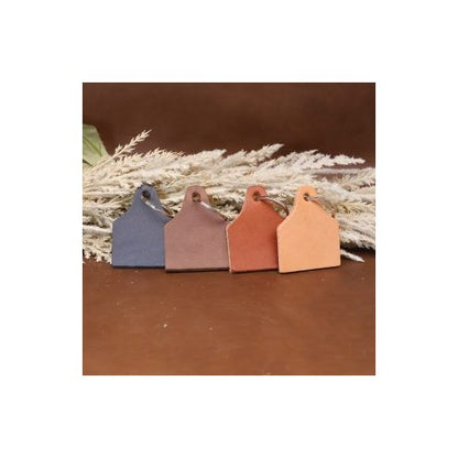 Leather Cow Tag