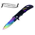 PIPERS RIVER FOLDING KNIFE - Large - Rainbow