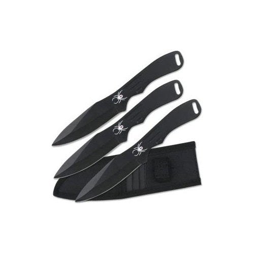 Perfect Point Black Spider Throwers 3PK