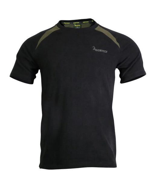 HUNTECH PERFORMANCE TEE BLACK