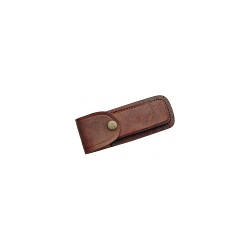 Plain Leather Pouch 127mm Lrg