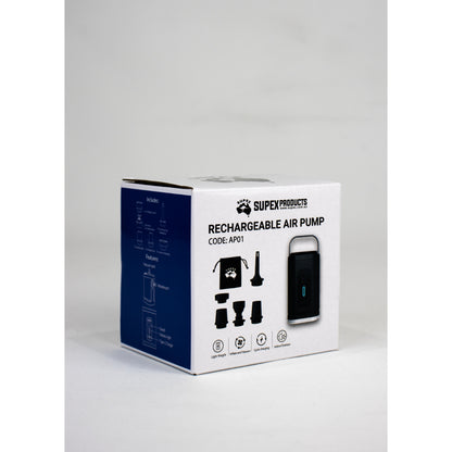 SUPEX RECHARGEABLE AIR PUMP & LIGHT