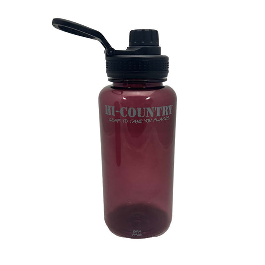 HI COUNTRY 1000ML WIDE MOUTH SIPPER BOTTLE-Red