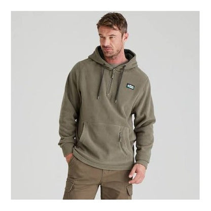 Ridgeline Ballistic Fleece Hoodie Smokey Olive