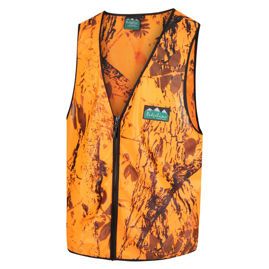RIDGELINE ZIP FRONT VEST BLAZE