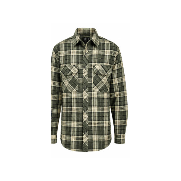 Swanndri Flannelette Egmont Shirt Mens Full Button