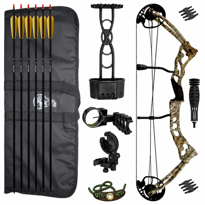 Hori-zone Vulture Compound Bow 65LB Camo