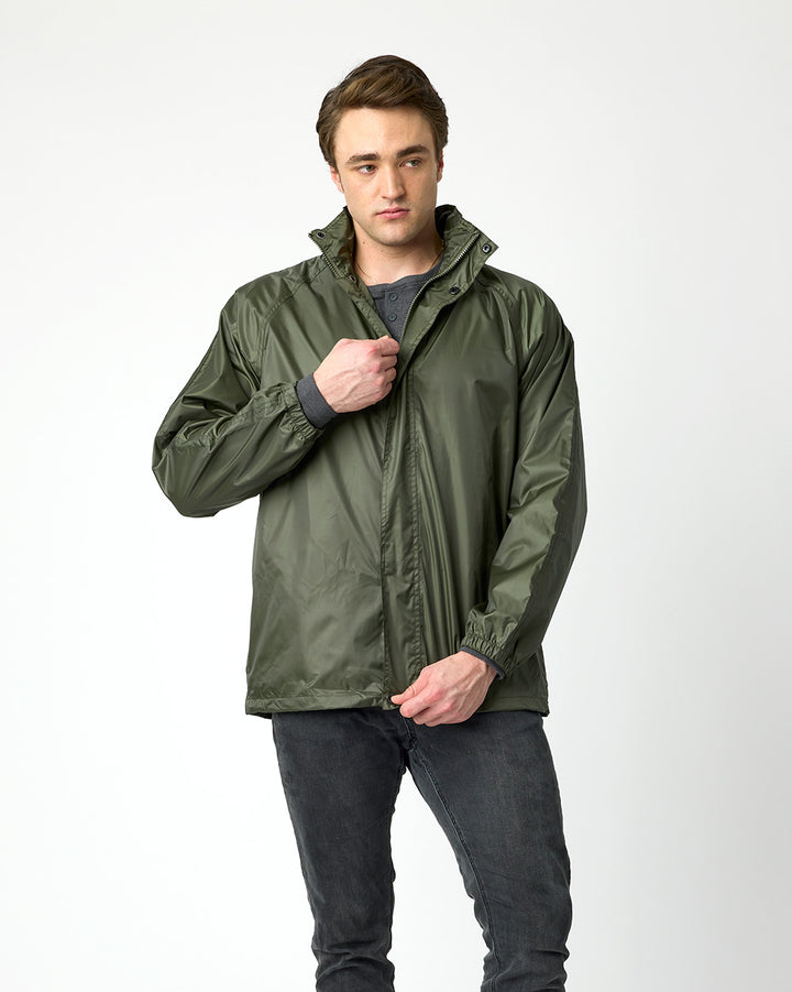 Rainbird Stowaway Jacket Unisex Khaki