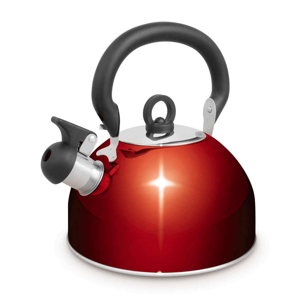 Campfire Whistling Kettle Red