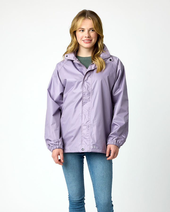Rainbird Stowaway Jacket Unisex Lilac Ash