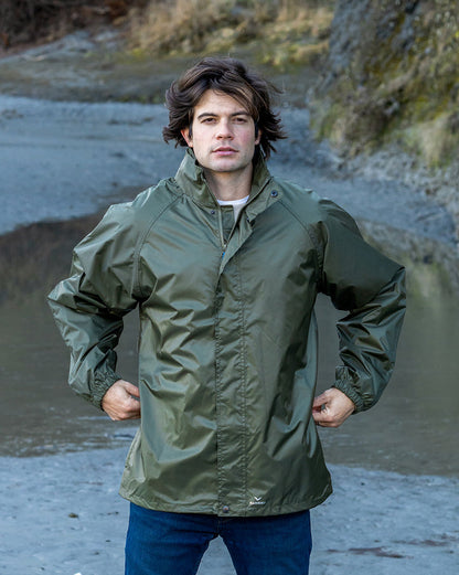Rainbird Stowaway Jacket Unisex Khaki