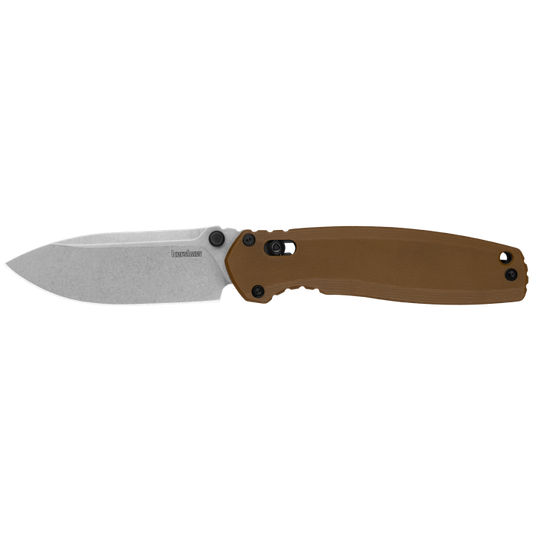 Kershaw 2052 Broadside D2 Stone Washed Blade