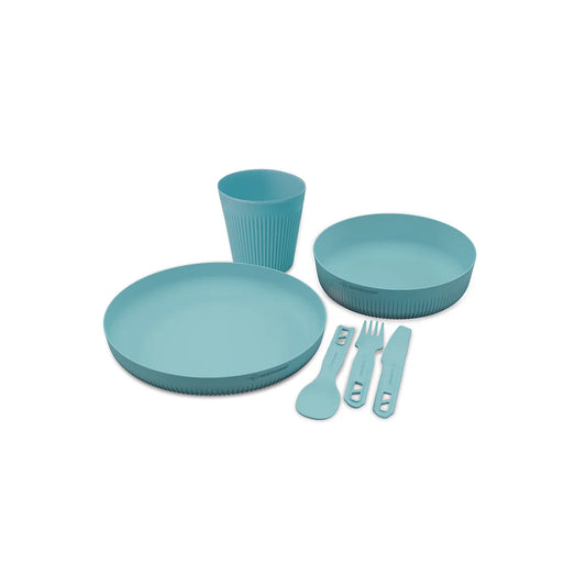 SEA TO SUMMIT PASSAGE DINNERWARE SET 6PC BLUE