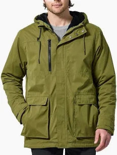 Rainbird Vesta Mens Parka Kelp Green