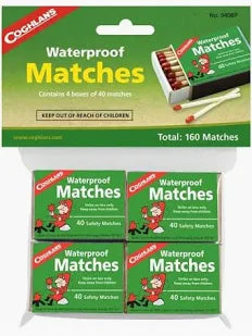 COGHLANS WATERPROOF MATCHES