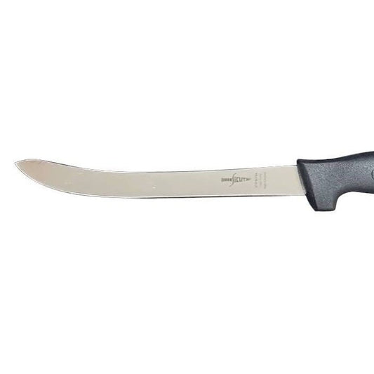 Sicut 8" Curved Fillet Knife - Black Handle