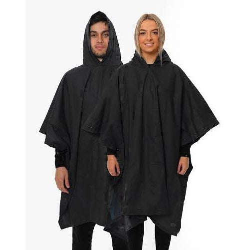 XTM Stash Rain Poncho - Black