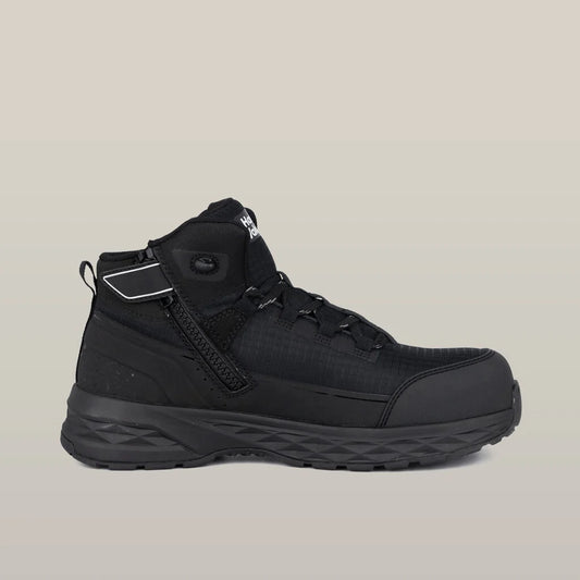 HARD YAKKA X MID WORK BOOT BLACK