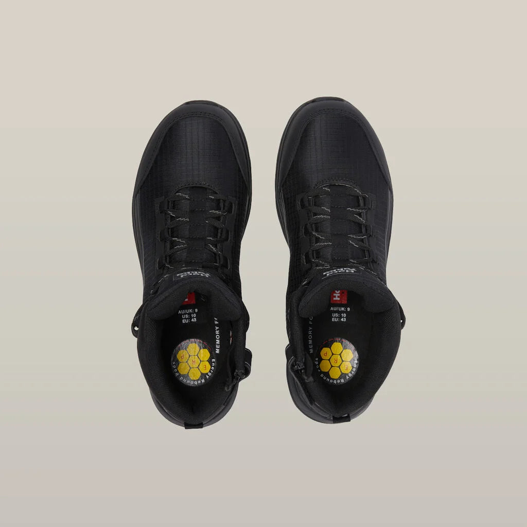 HARD YAKKA X MID WORK BOOT BLACK